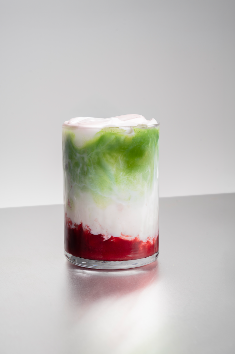 ICE MATCHA LATTE FRAISE